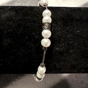 Pearl & SS Bracelet